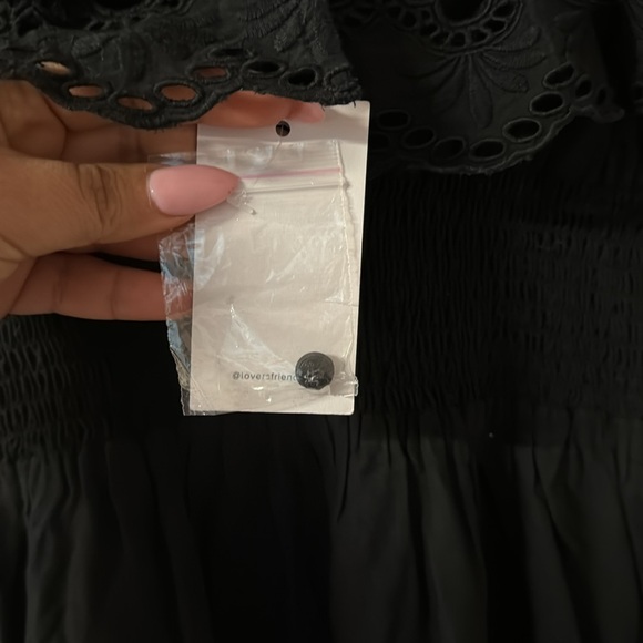 Lovers and Friends Dallas Midi Dress in Black - Picture 7 of 9